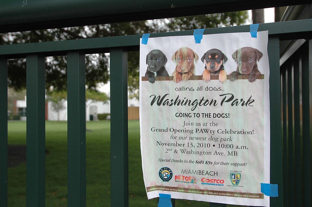 Washington Dog Park's Opening Pawty Washington Dog Park ha… Flickr