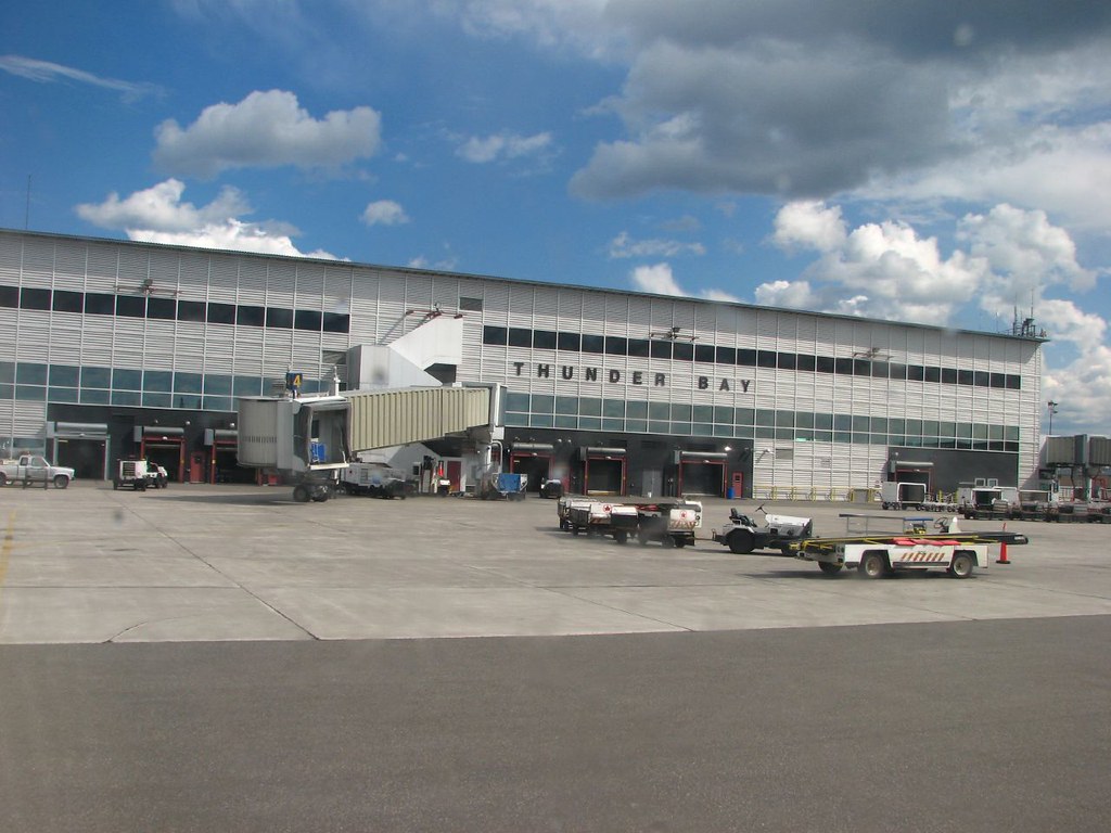 Thunder Bay Airport YQT I got the window seat on the way h… Flickr