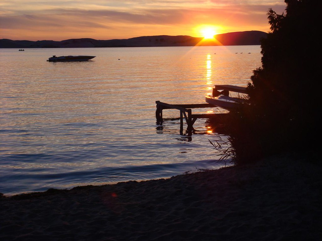 Sunset over Silver Lake Sunset over Silver Lake Flickr