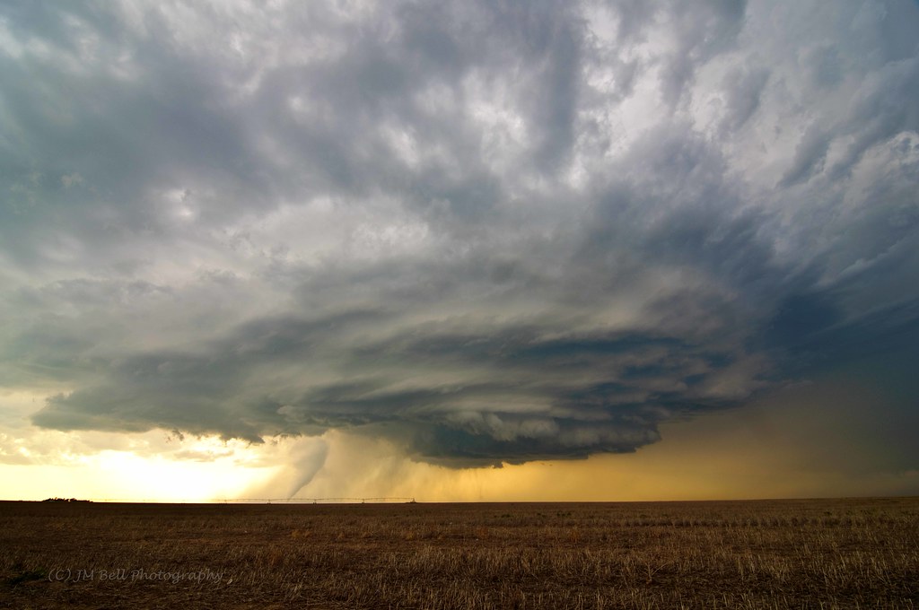 Supercell and Tornado NE of Boise City, OK Jay Bell Flickr