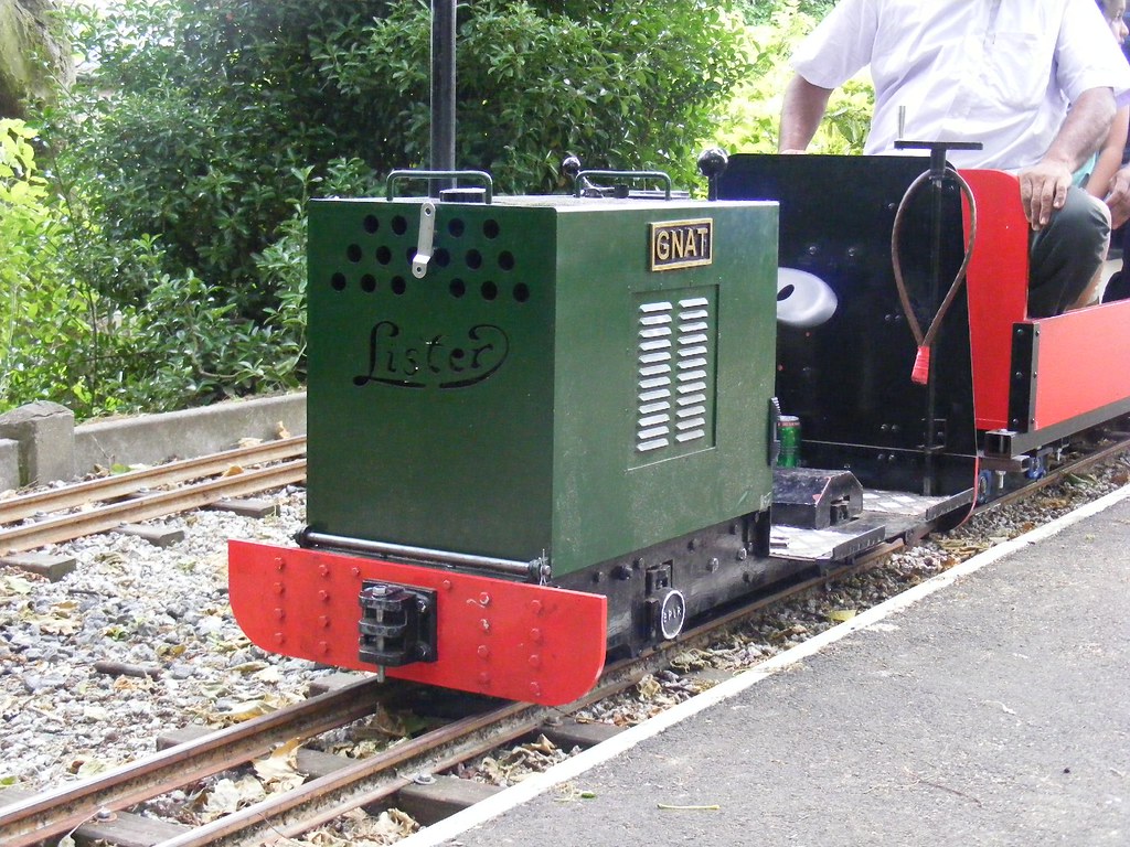 Barking Park Light Railway. Lister diesel engine Gnat. Flickr