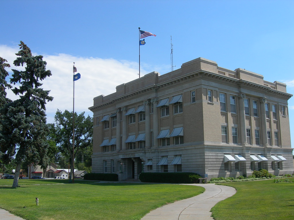 Box Butte County Court House Alliance, Nebraska Erected in… Flickr