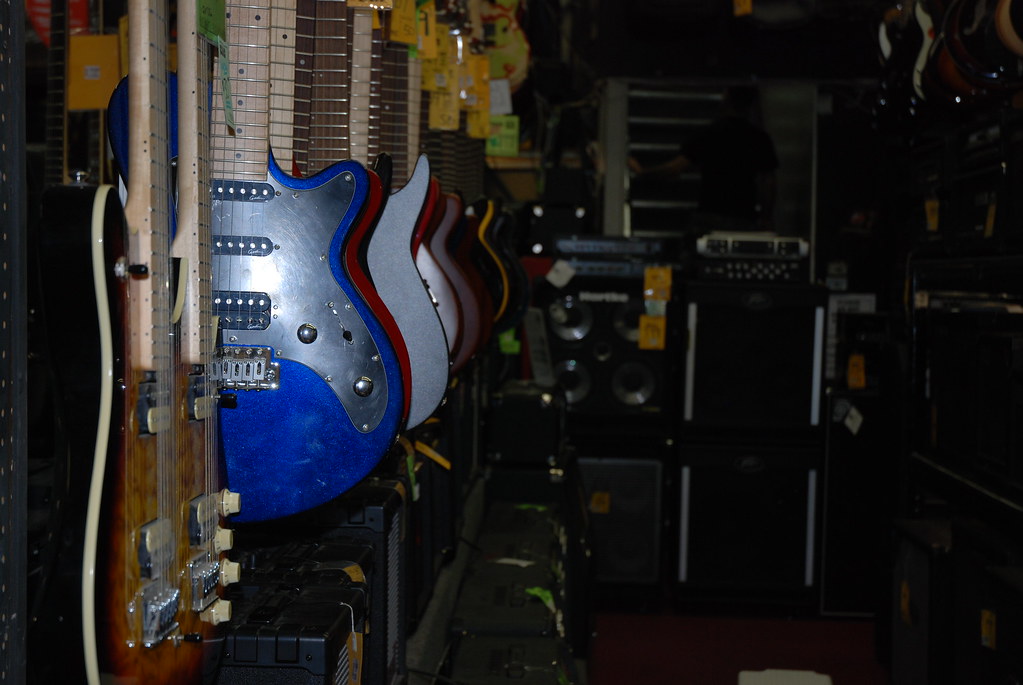 Blue Taken in Steve's Music Store Toronto lanik21 Flickr