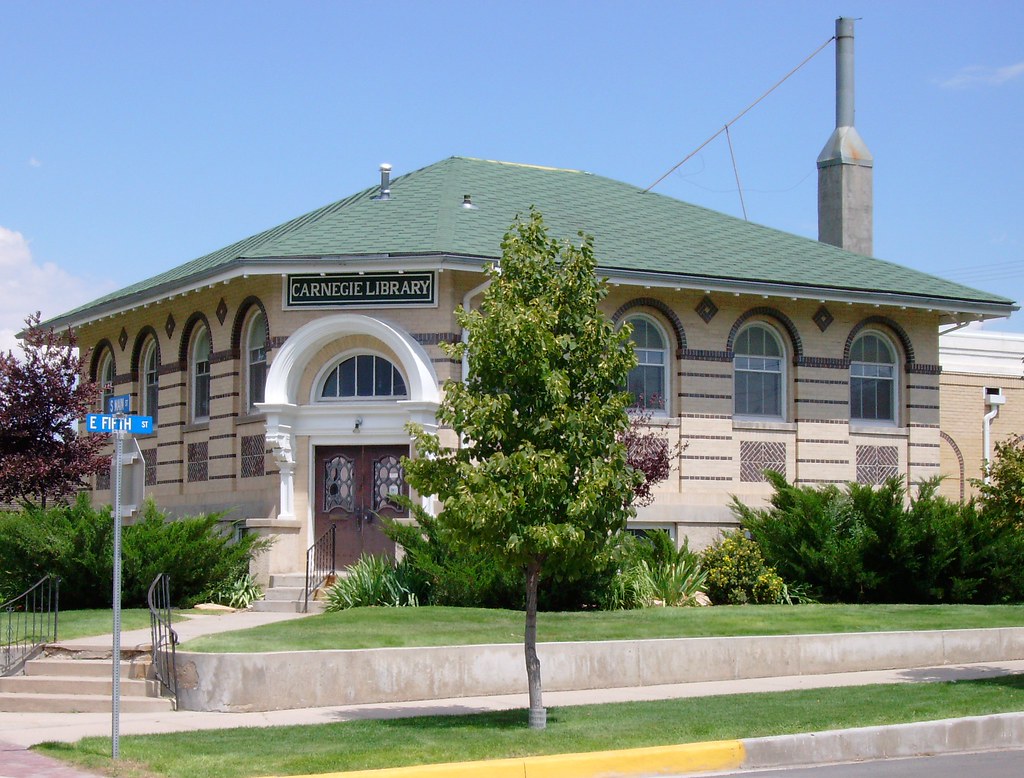 Carnegie Library (Lusk, Wyoming) Lusk is the county seat a… Flickr