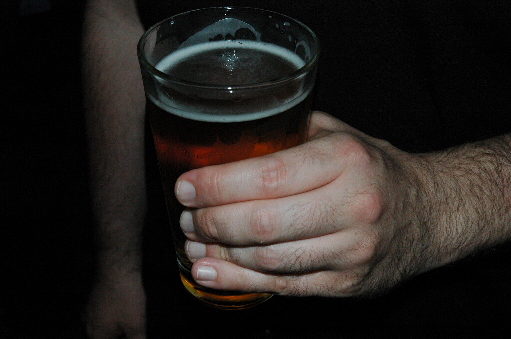 Matt's beer At the Flickr Farewell Party. gillicious Flickr
