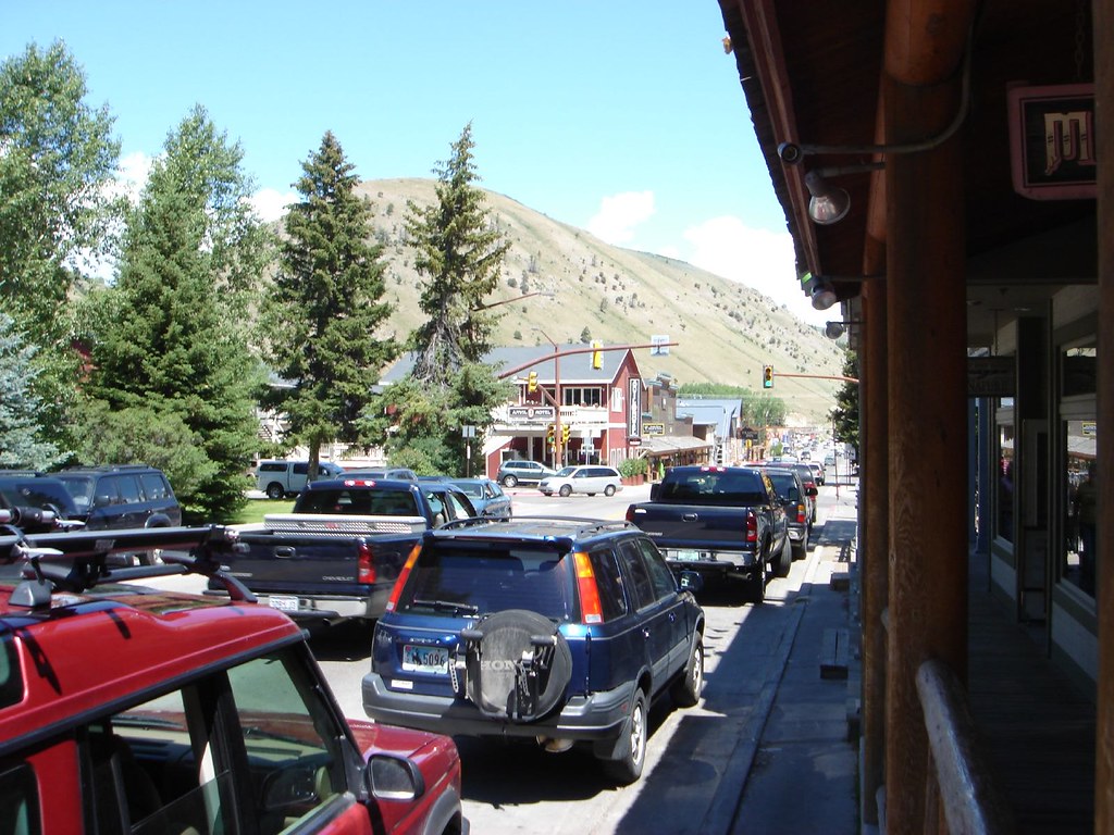 Downtown Jackson, WY IAHilltopper Flickr