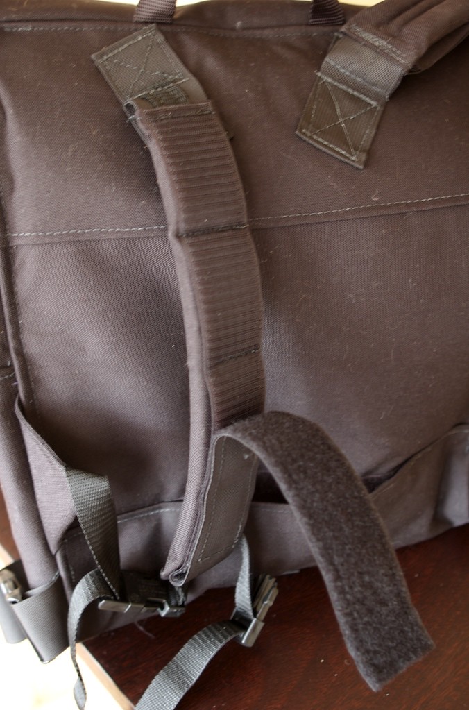 Velcro open My new custom Freight backpack from Travis … Flickr