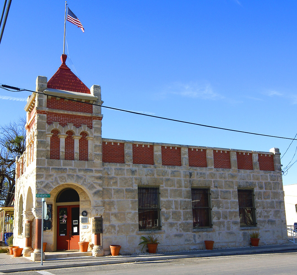 Comfort State Bank Comfort, Texas Constructed in 1907 for … Flickr