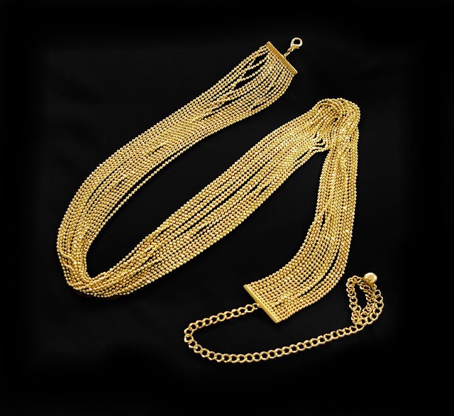 Gold bead belt series... a photo on Flickriver