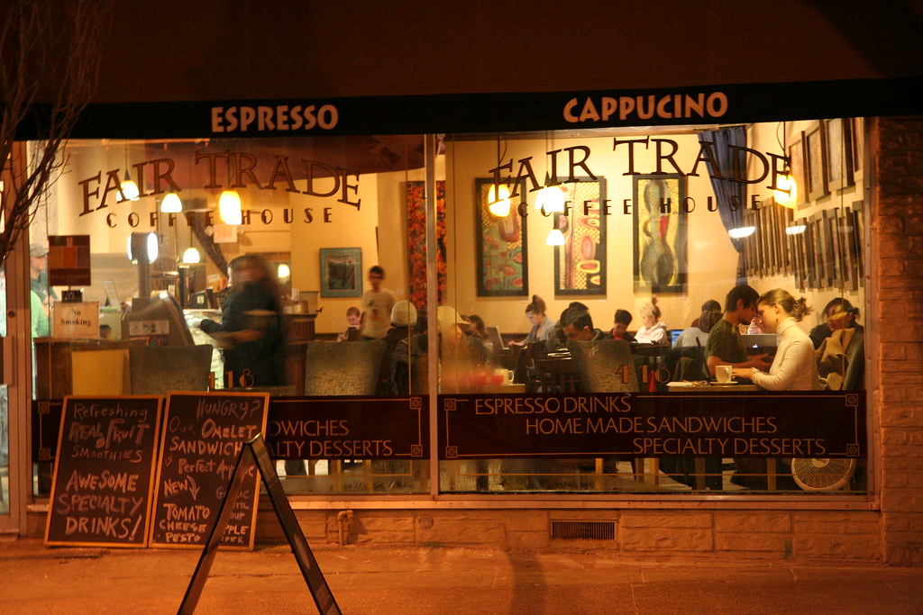 Fair Trade Coffee House, State Street, Madison, WI Flickr