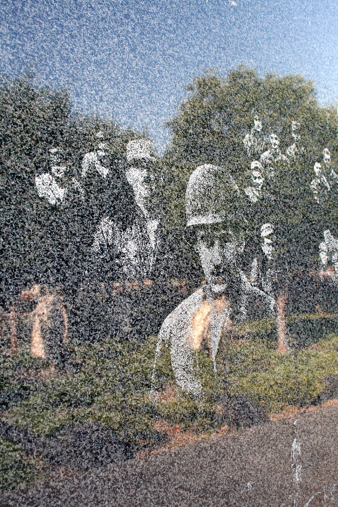 Mural Wall, Korean War Veterans' Memorial view of the wall… Flickr