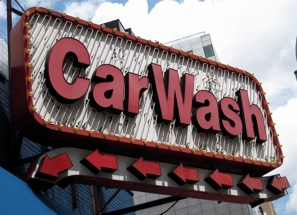 Car Wash, New York, NY A cool car wash sign somewhere on t… Flickr