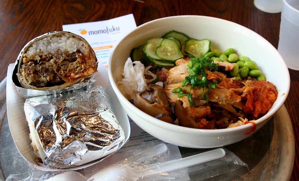 Original Ssäm burrito and Chop Chae Both were so freaking … Flickr
