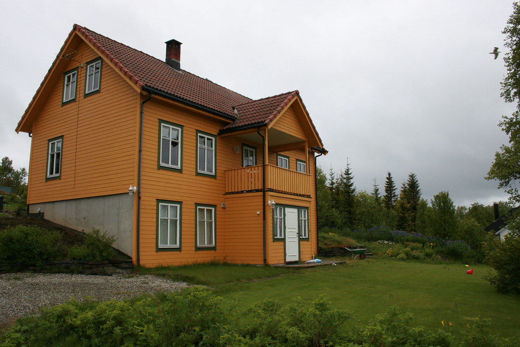 Tromso Norway Bente's house in Tromso, Norway L McGriff Flickr
