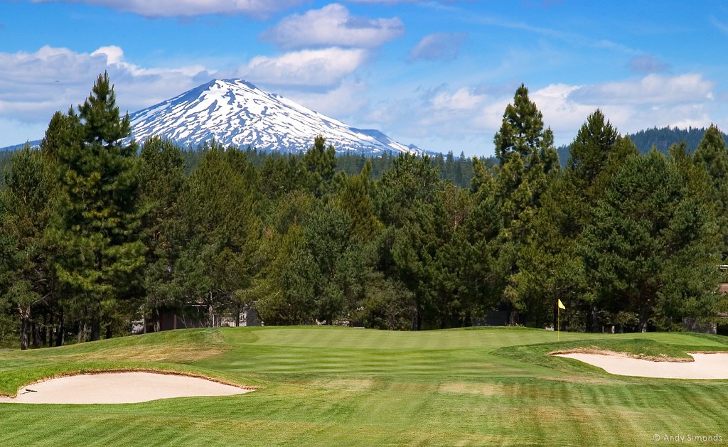 Meadows Golf Course and Mt Bachelor Andy Simonds Flickr