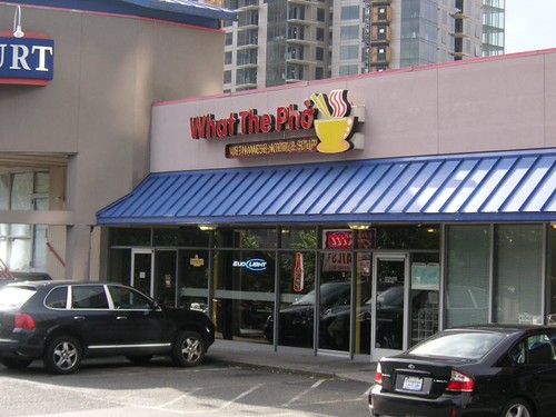 what the pho, vietnamese noodle soup, pho, bellevue washin… Flickr