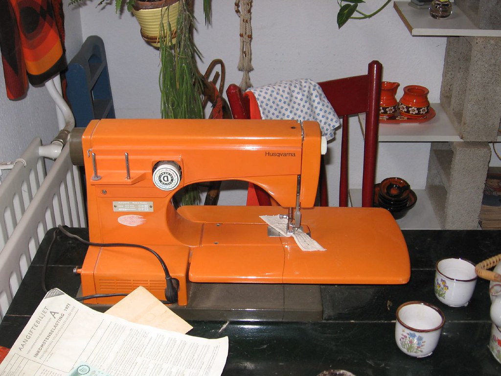 Orange Viking Sewing Machine (1) Best. Sewing machine. Eve… Flickr