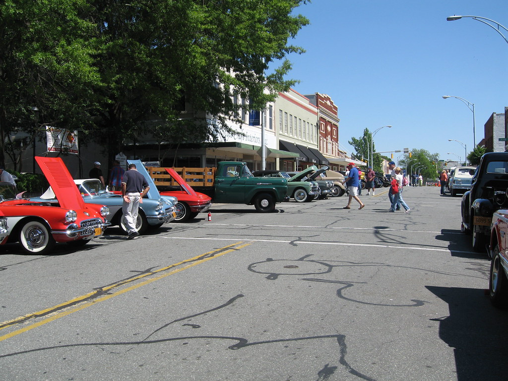 Downtown Burlington Classic car show in Burlington, NC Todd Martin