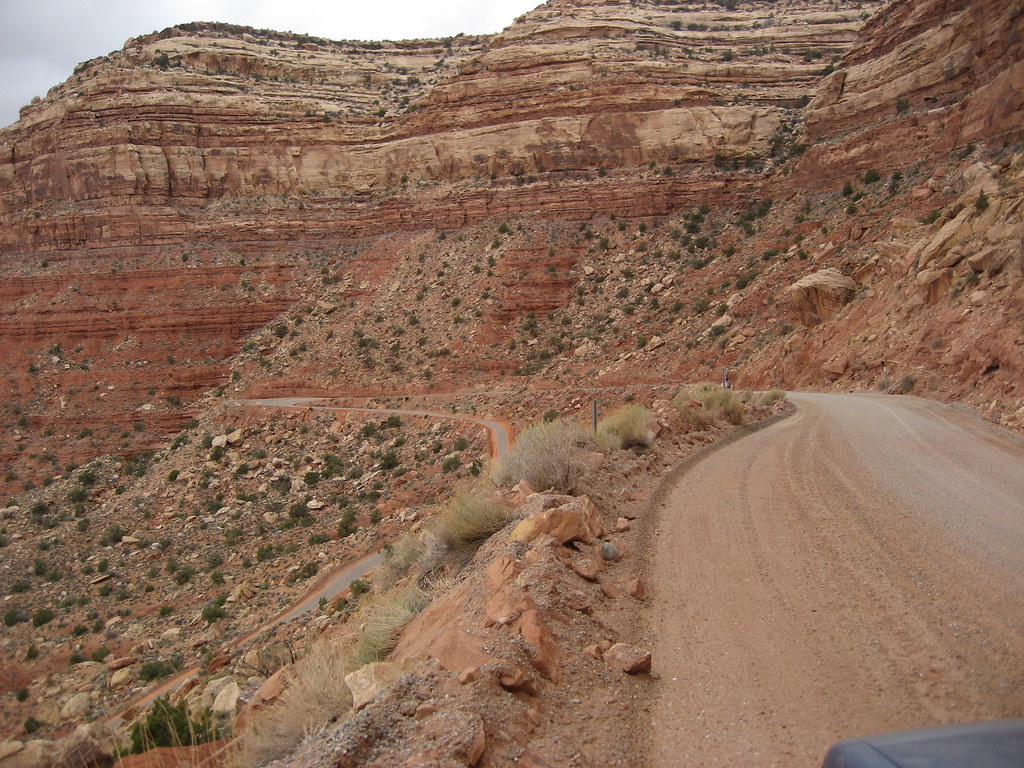 IMG_0762.jpg Moki Dugway. Elevation 6425 Feet. Some of the… Flickr