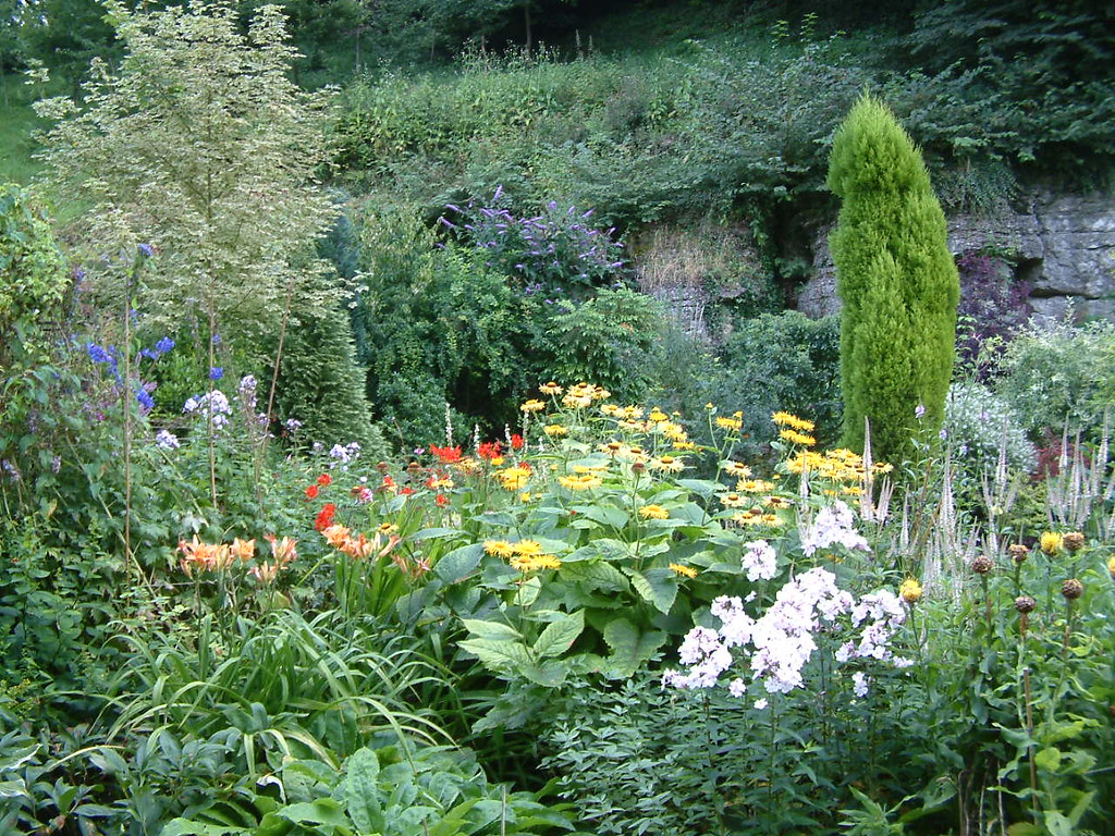 Cascades Gardens, Matlock, Derbyshire Flowers in the Casca… Flickr