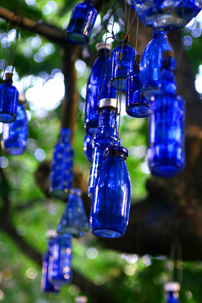 Blue Bottles jasperparnevik Flickr