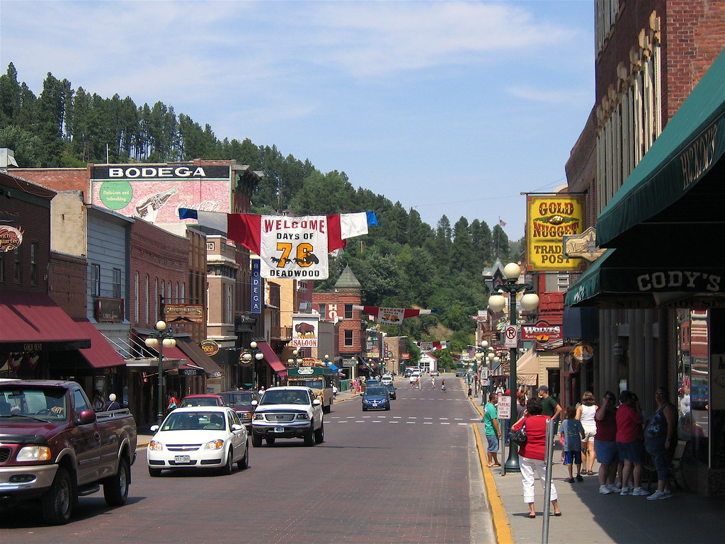 Deadwood, South Dakota Fly to this location using Google E… Flickr