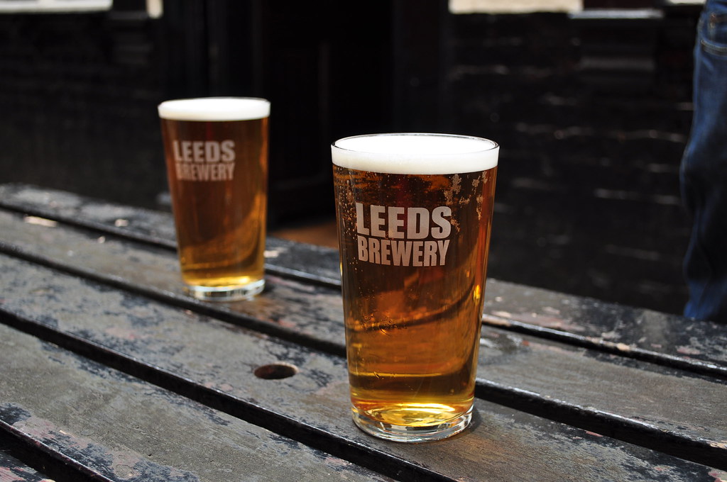 Leeds! 2 pints of Leeds Pale Ale Dry White Toast. Flickr