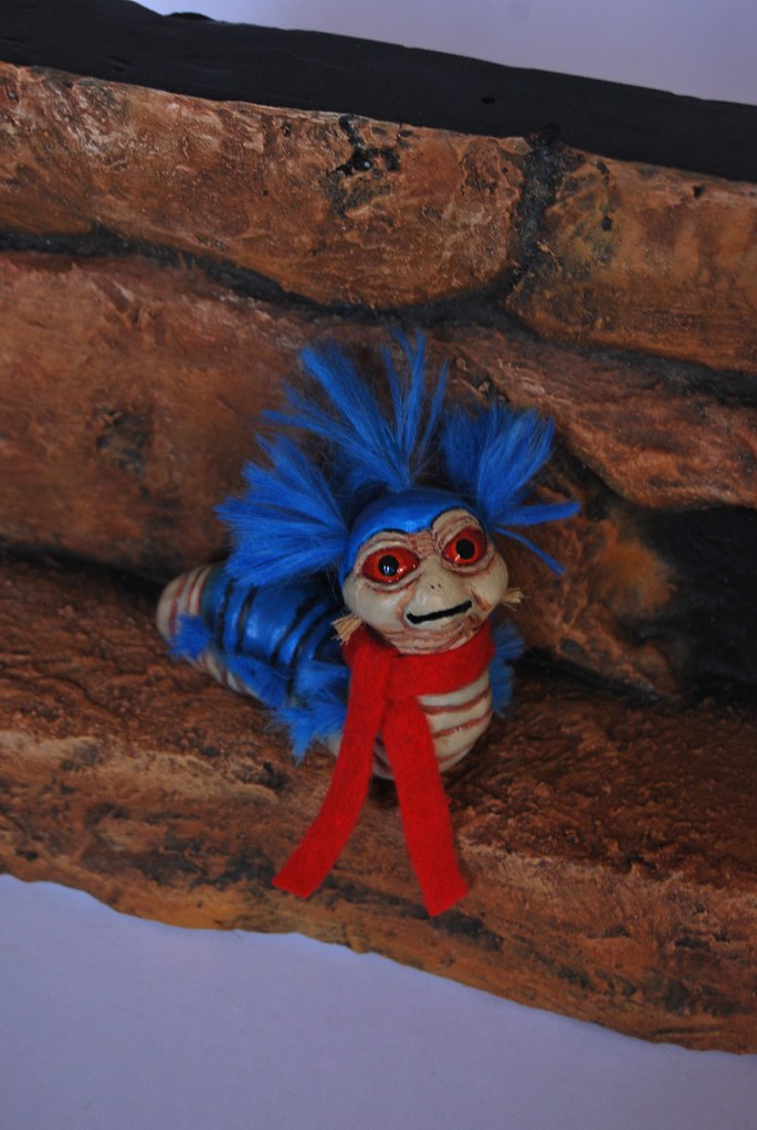 Labyrinth Worm Custom sculpted replica of the Worm from