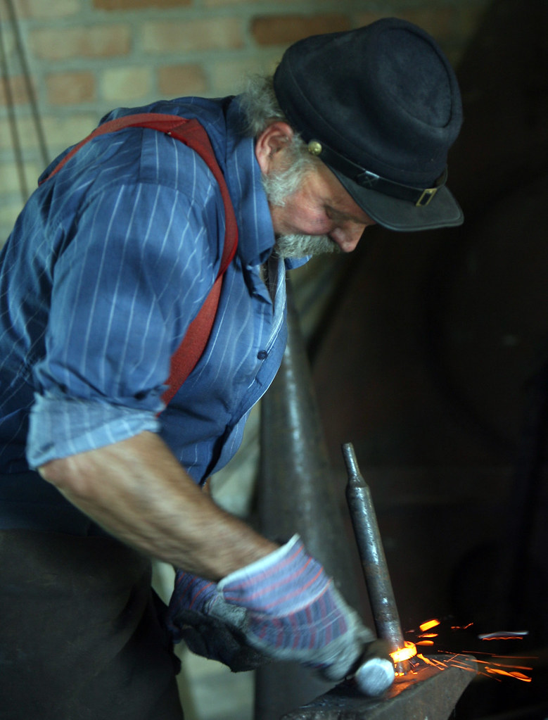 MichaelQuadeBlacksmith Michael Quade, of Arrowheard … Flickr