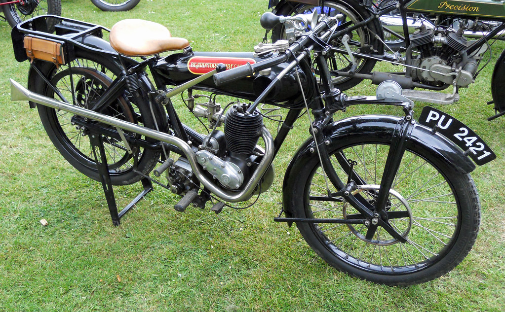 Beardmore Precision Motorcycle Seen at vintage motorcycle … Flickr
