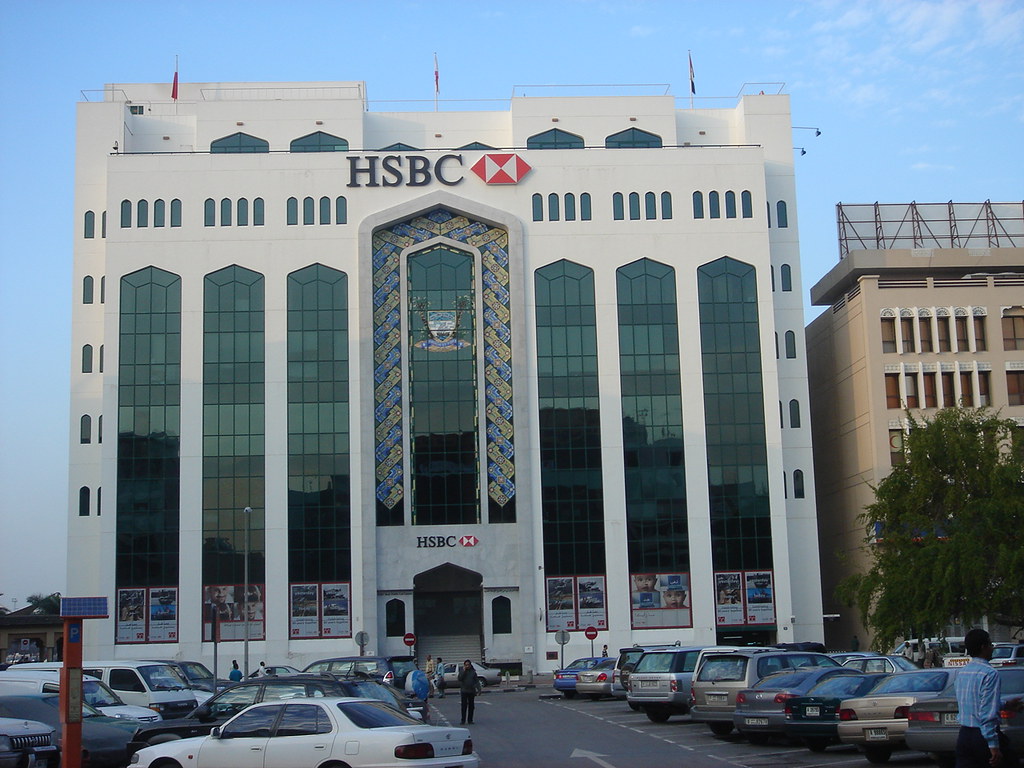 HSBC branch in Dubai David Lisbona Flickr