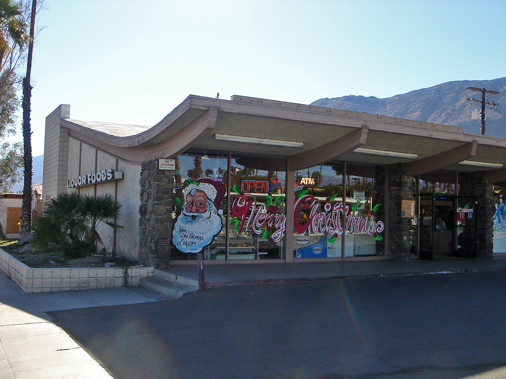 Liquor Store, Palm Springs Another stylistically pure case… Flickr