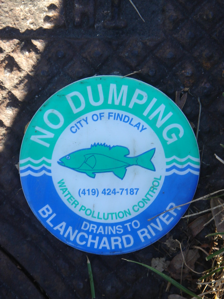 "no dumping" i've swum in the blanchard. i would not do it… Flickr