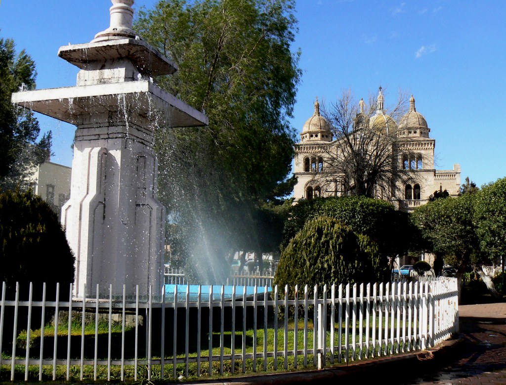 Jardin de San Antonio, Durango, Mexico The plaza "Jardin d… Flickr
