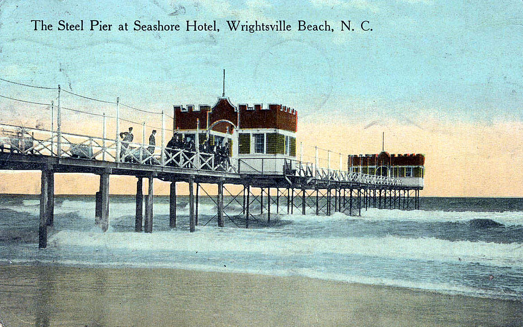 Vintage Wilmington The Steel Pier Seashore Hotel, Wright… Flickr