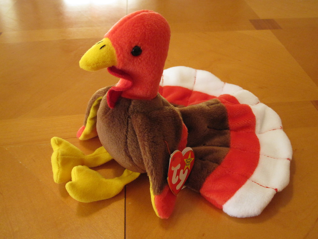 Ty Gobbles the Turkey Beanie Baby Gobbles the Turkey Birth… Flickr