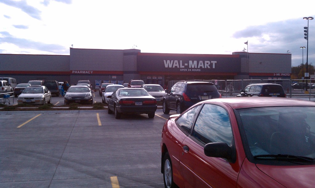 WalMart Iowa City, Iowa Storefront a photo on Flickriver
