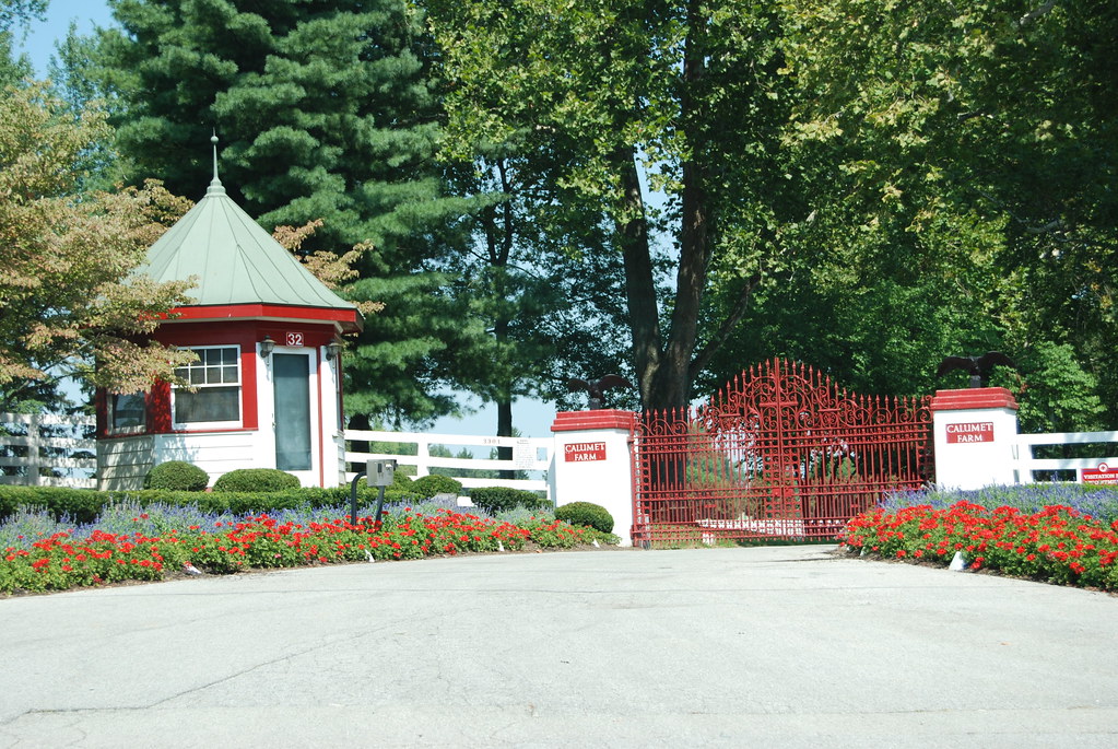 Entrance to Calumet Farm 1234 JD Flickr