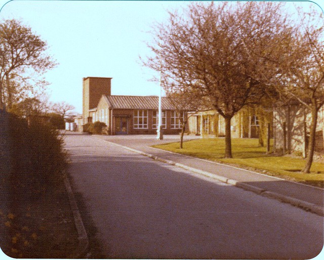 Monks Coppenhall School, Remer St, Crewe, Cheshire in 1977 a photo on