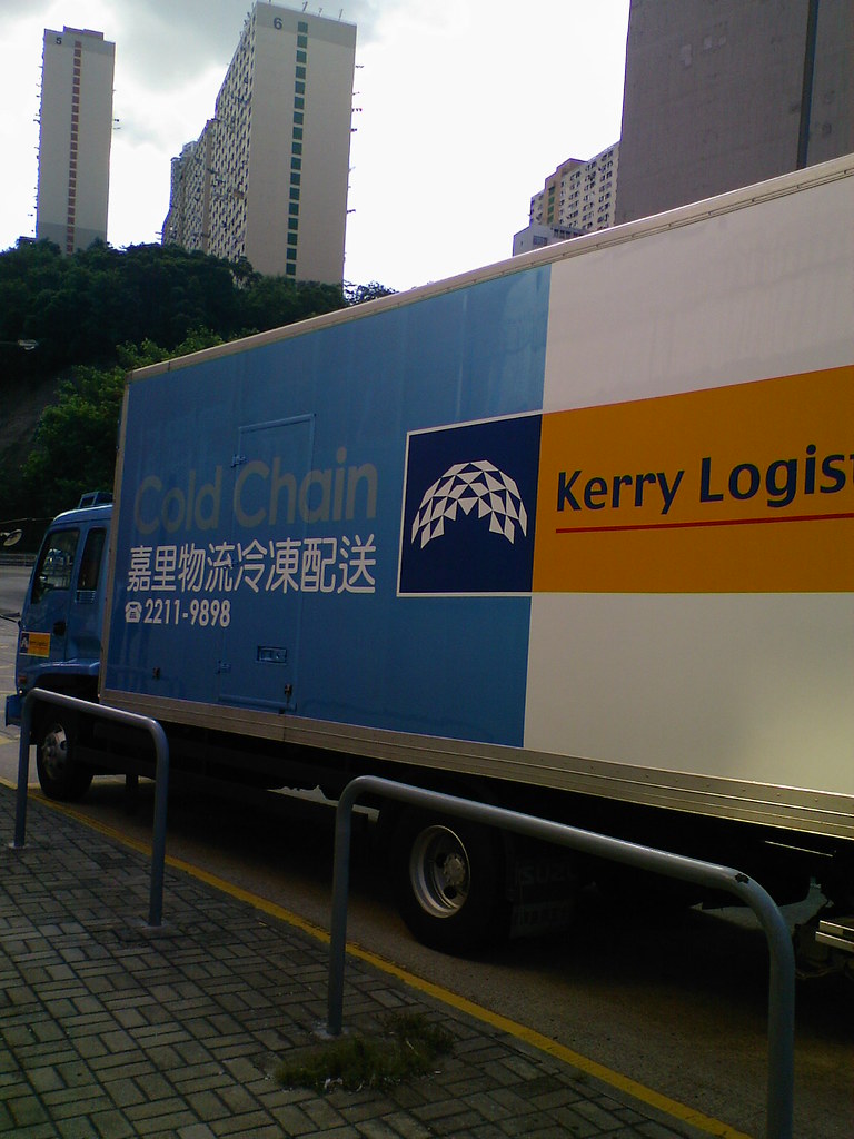 20070831 new cold chain truck of kerry logistics 01 Flickr