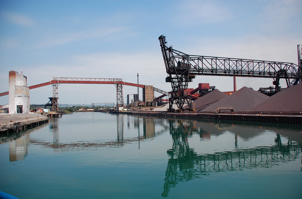 Algoma Steel Mill This steel mill is on the Canadian side.… Flickr