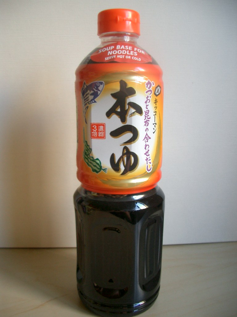 Tsuyu (Japanese soup base) PB&Jay Flickr