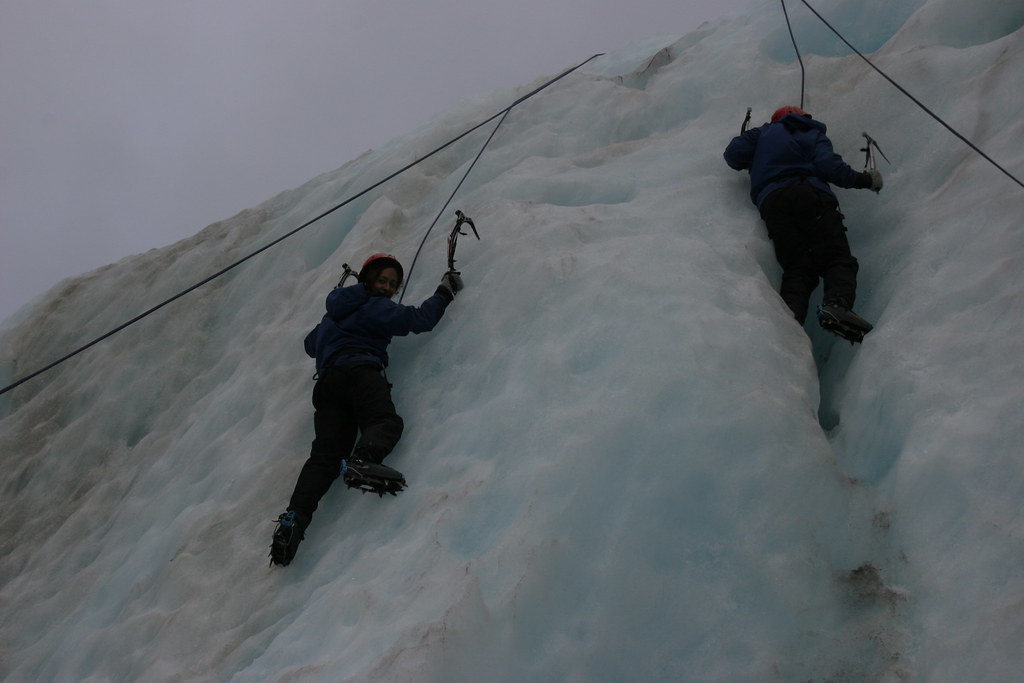 Ice Climbing, Franz Josef, New Zealand forestlake Flickr