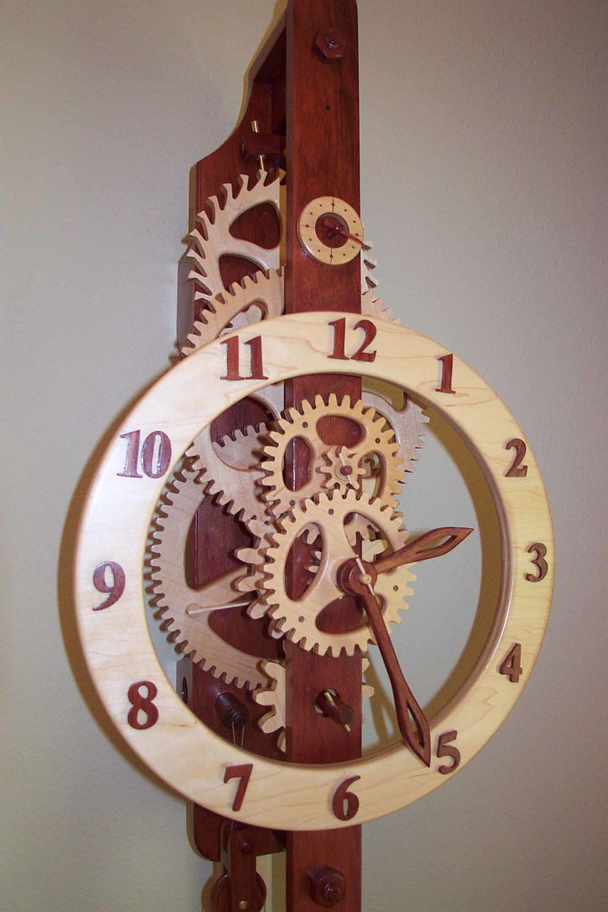 Wall Clock 1 First Wall Clock. Designed and built by Bill … Flickr