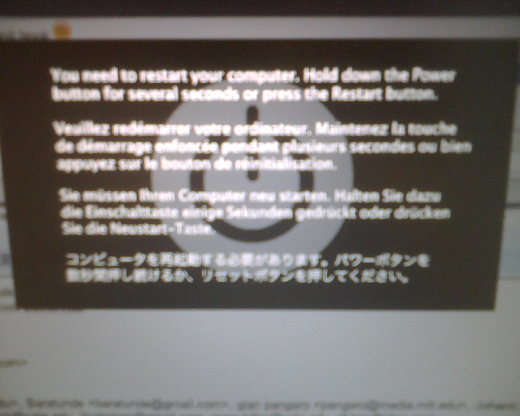 Mac gray screen of death I can't even get angry anymore, b… Flickr
