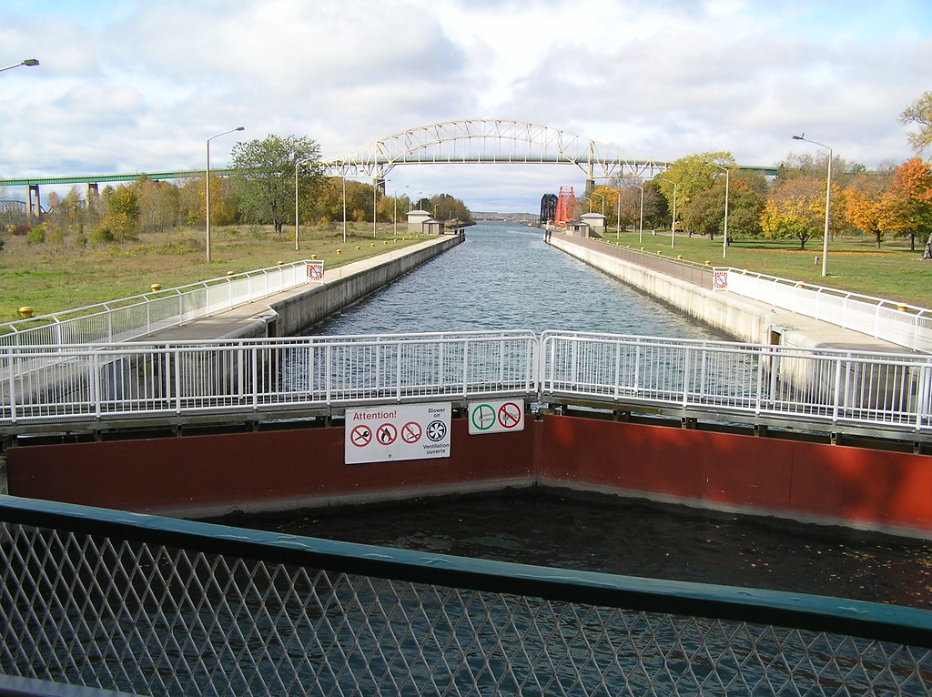 PA120399 Sault Ste Marie locks wehawtin Flickr