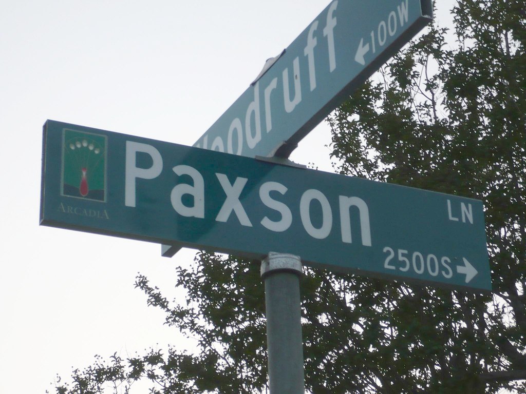 Arcadia Street Sign Mike Flickr