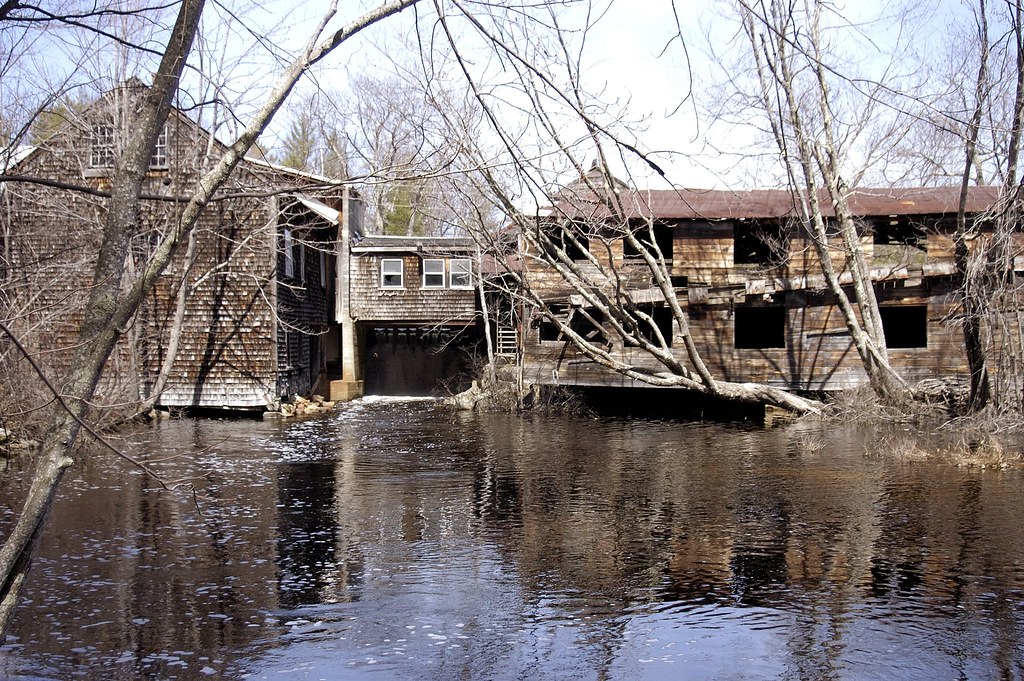 Back end of Moulton Mill 1700's Newfield Maine Earl Long Flickr