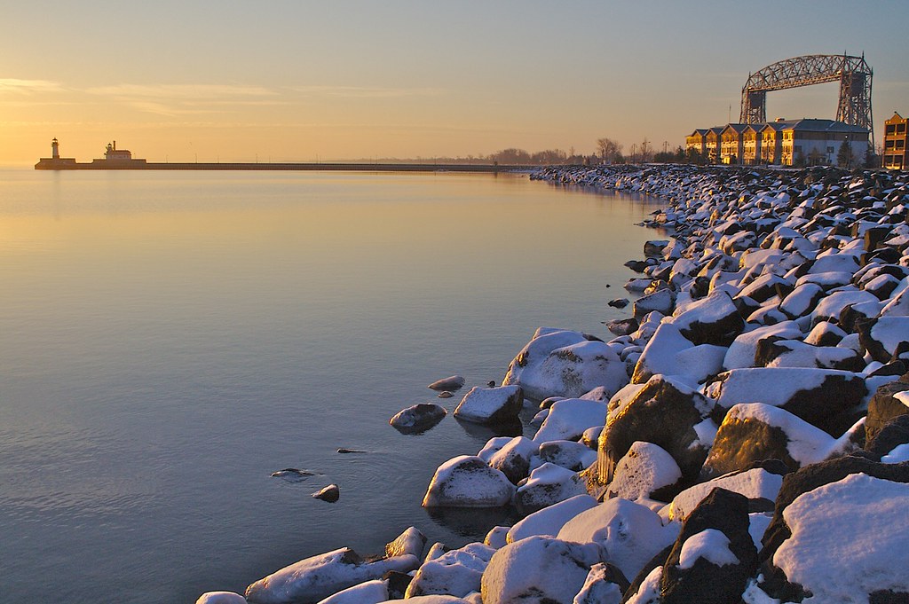 Duluth Minnesota This shows the lighthouses canal and 101 … Flickr
