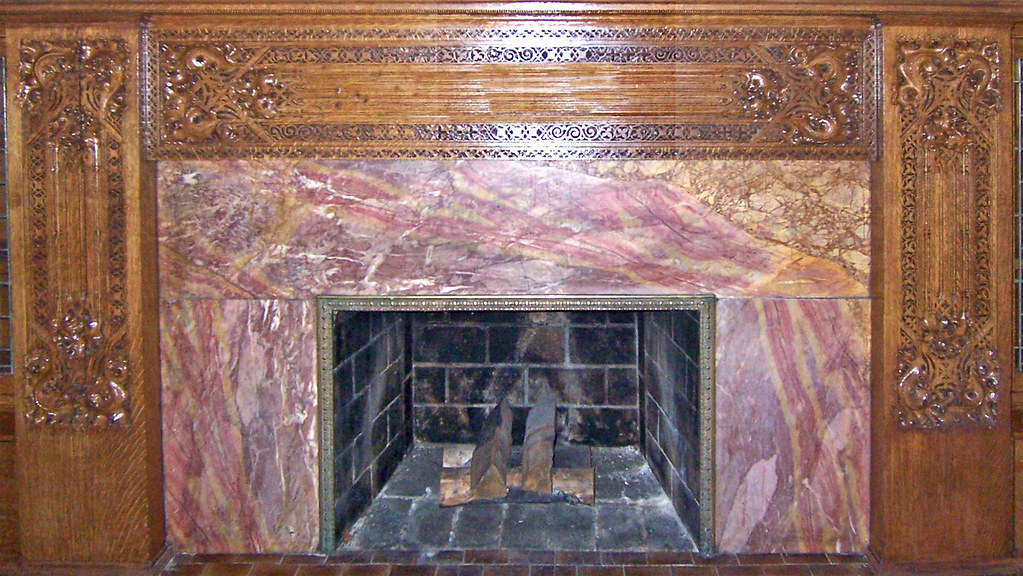 Sullivan Charnley House Fireplace Fireplace and ornamental… Flickr